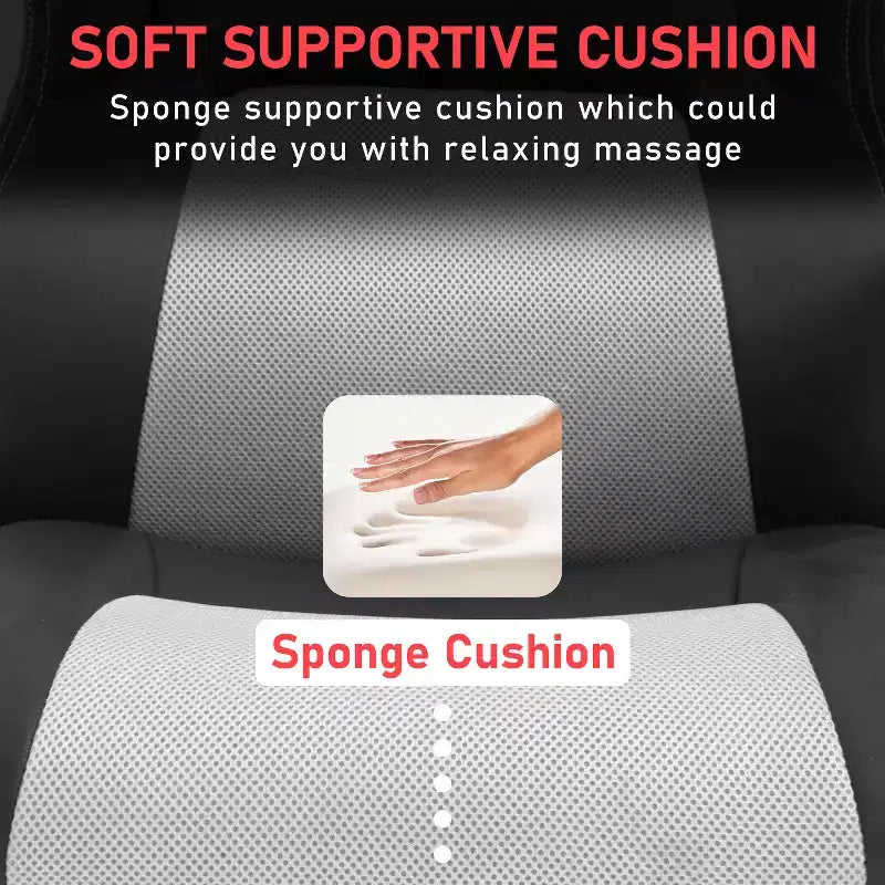 Chaise de jeu Chaise de bureau avec support lombaire Hauteur réglable Chaise de direction en cuir PU pour femmes hommes adultes