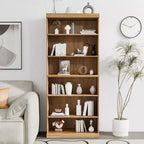 Meuble d'appoint en bois 36x31x16 avec étagère réglable sans porte Naturel
