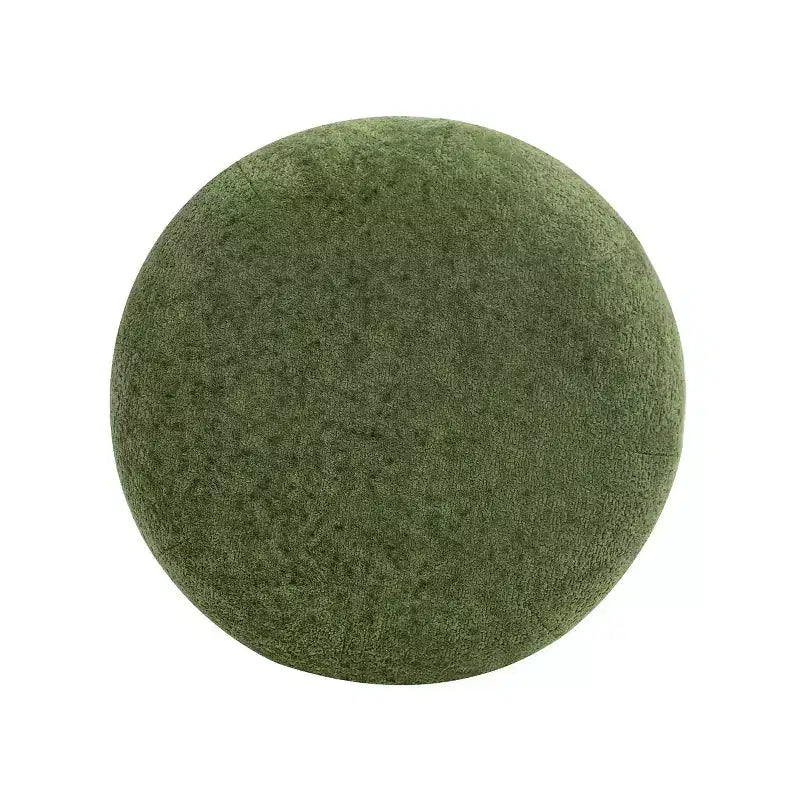 19.5 Pouf Rond Rembourré Bas