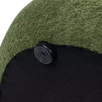 19.5 Pouf Rond Rembourré Bas
