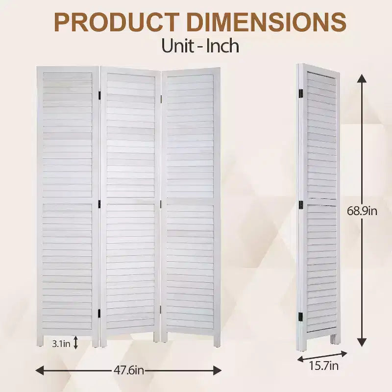Séparateur de pièce en bois 3/4/6 panneaux 1,75 m, grand paravent, écran de séparation avec persiennes réglables, paravent polyvalent et élégant