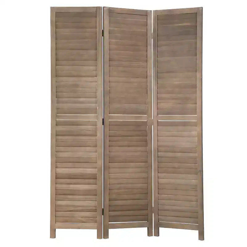 Séparateur de pièce en bois 3/4/6 panneaux 1,75 m, grand paravent, écran de séparation avec persiennes réglables, paravent polyvalent et élégant