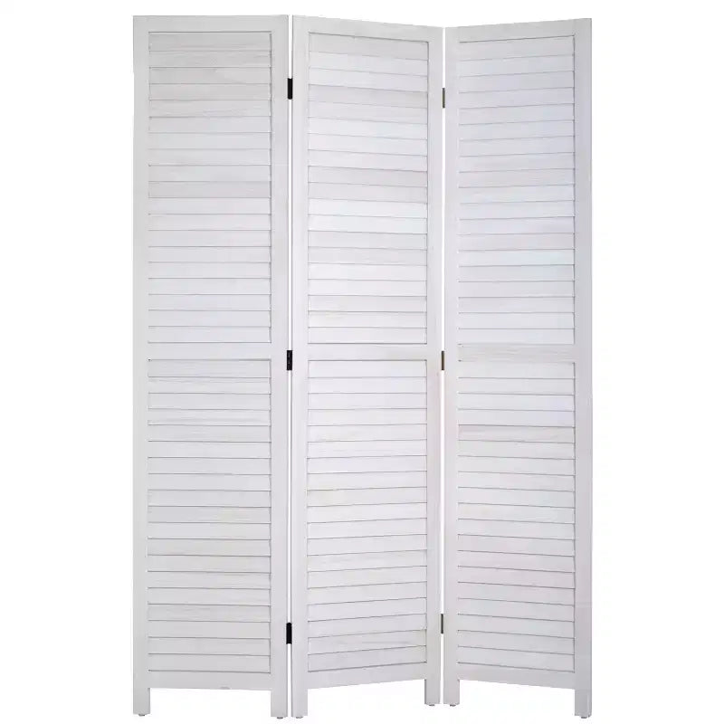 Séparateur de pièce en bois 3/4/6 panneaux 1,75 m, grand paravent, écran de séparation avec persiennes réglables, paravent polyvalent et élégant