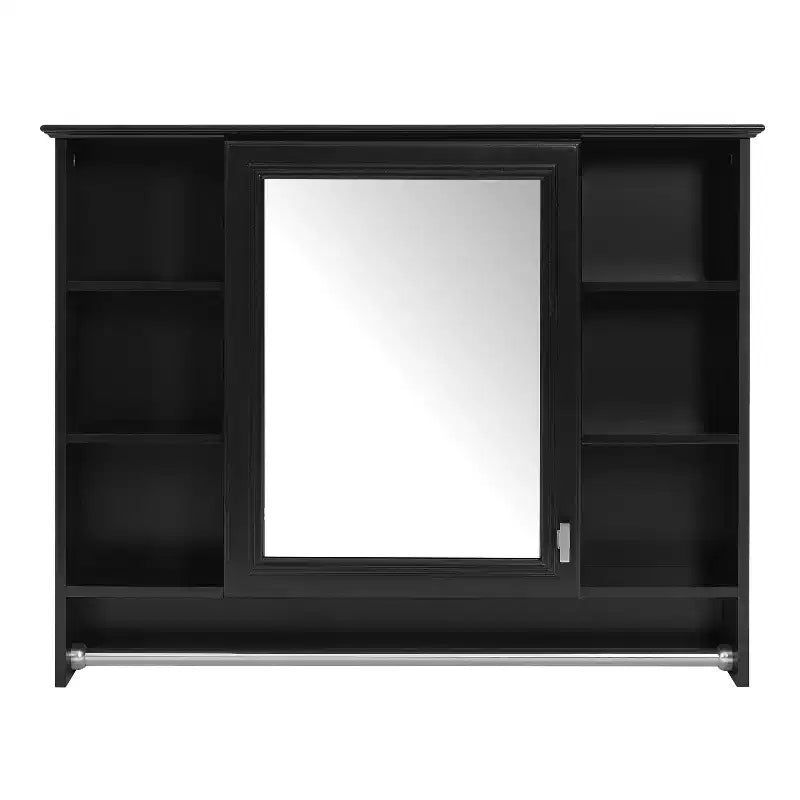 Armoire de toilette murale de 36 po avec porte miroir et porte-serviettes