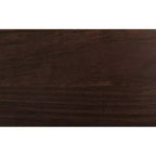 Table d'appoint étroite de style transitionnel en bois massif de 14 pouces de large avec tiroir