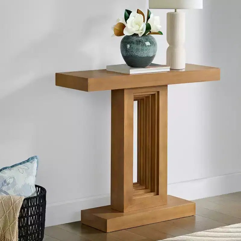 Console d'entrée en bois massif (36 pouces)