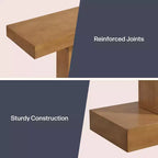 Console d'entrée en bois massif (36 pouces)