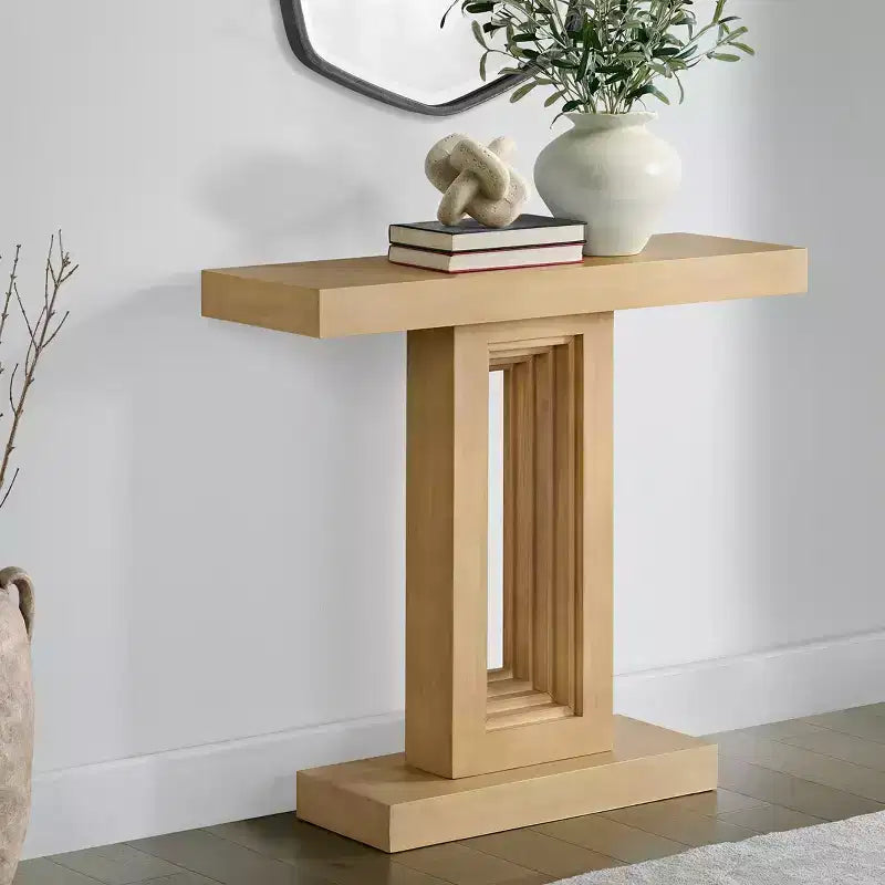 Console d'entrée en bois massif (36 pouces)