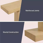 Console d'entrée en bois massif (36 pouces)