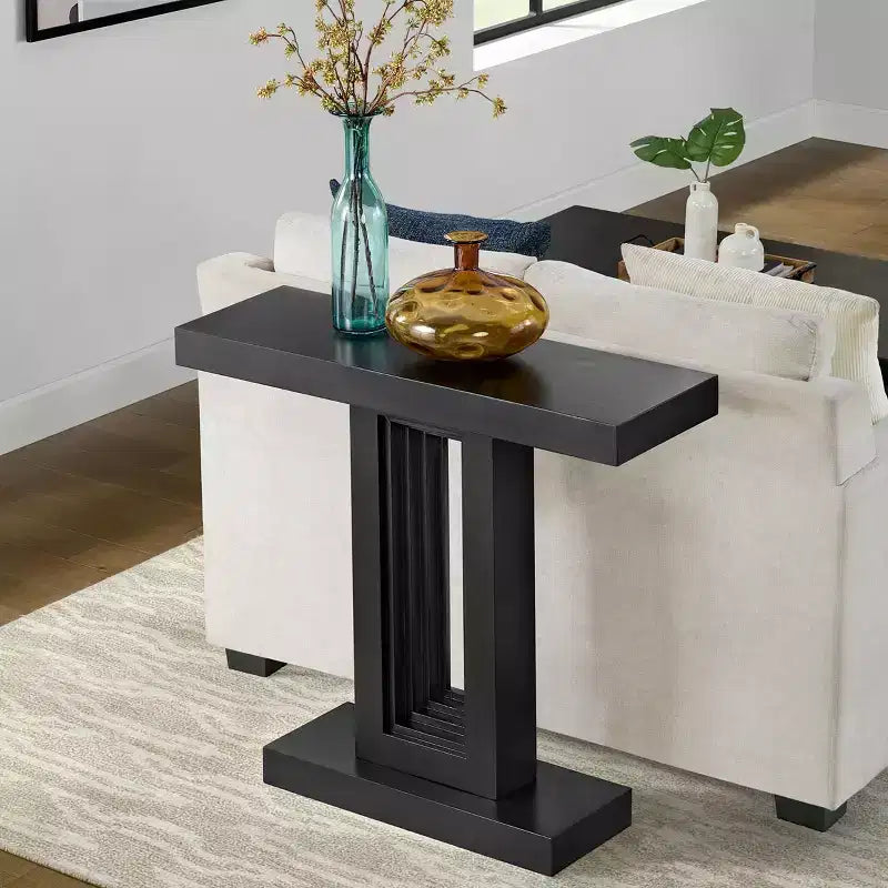 Console d'entrée en bois massif (36 pouces)